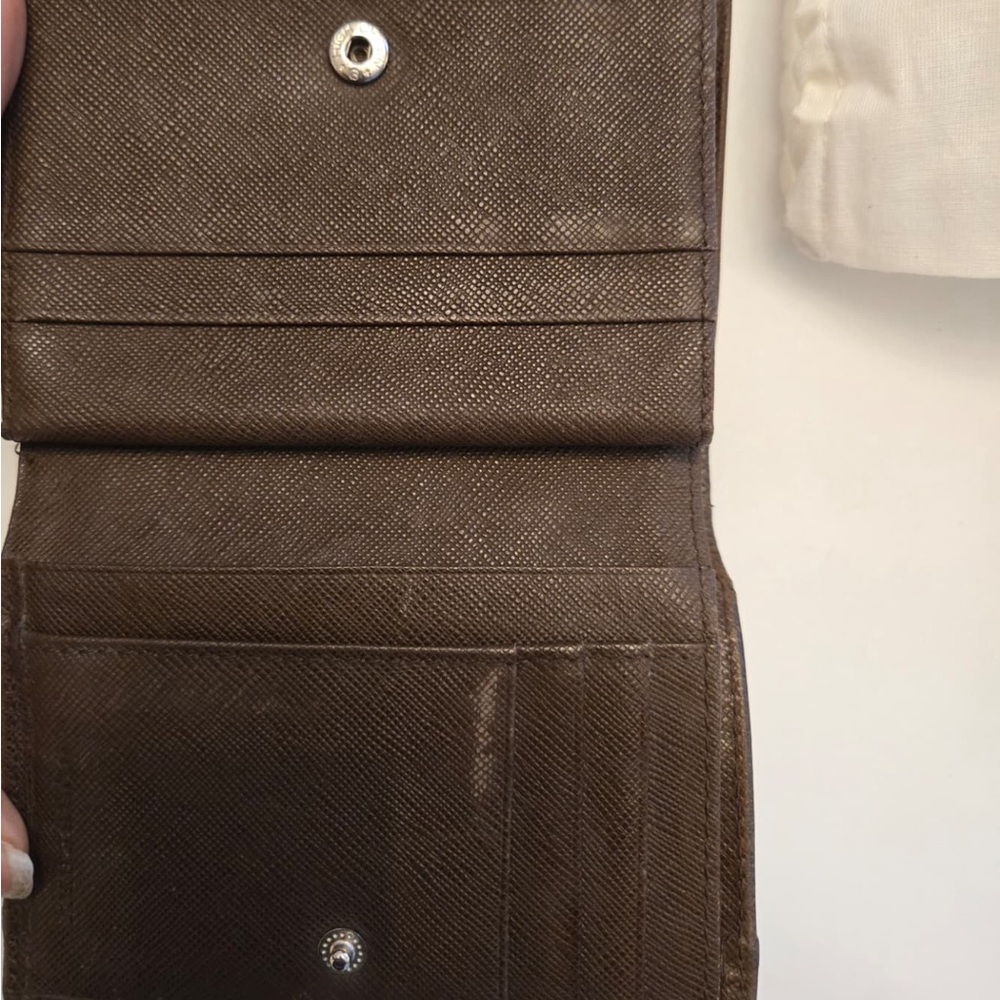 Burberry Checkered kiss lock Wallet in Beige and Brown nova check Pristine Condt - Picture 10 of 11
